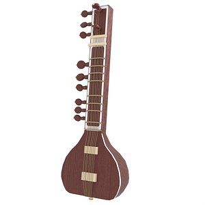 Cartoon Sitar