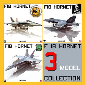 3d hornet navy f18