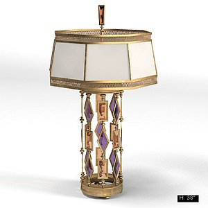 3d fine art lamps model