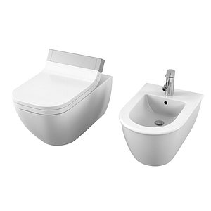 duravit rimless wc 3D model