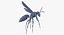 3D model bees wasps hives