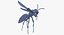 3D model bees wasps hives