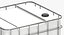 Cargo IBC Tote singole e impilate