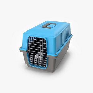 Midwest Spree Plastic Pet Carrier Blue