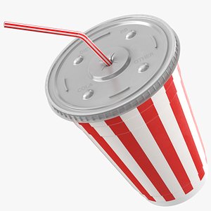 Lean Double Cup with 4K Textures Low-poly - Buy Royalty Free 3D
