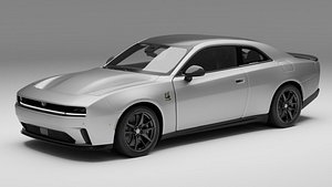 3D Dodge Charger Daytona 2025