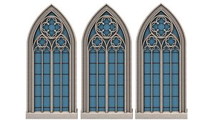 Gothic Window 3D