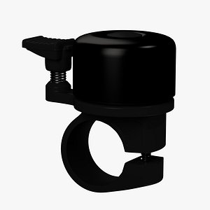 Bicycle bell black mini