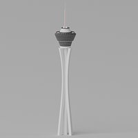 The Strat Tower Stratosphere Las Vegas