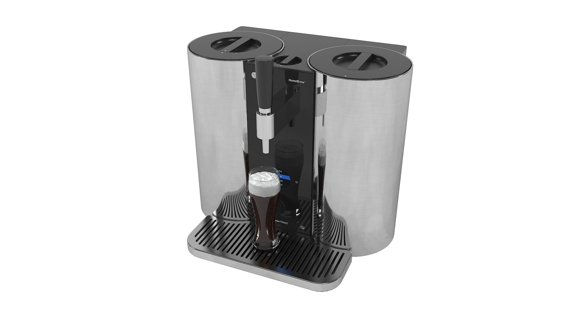 3D Model Lg Craft Beerbrewing Machine TurboSquid 1370477