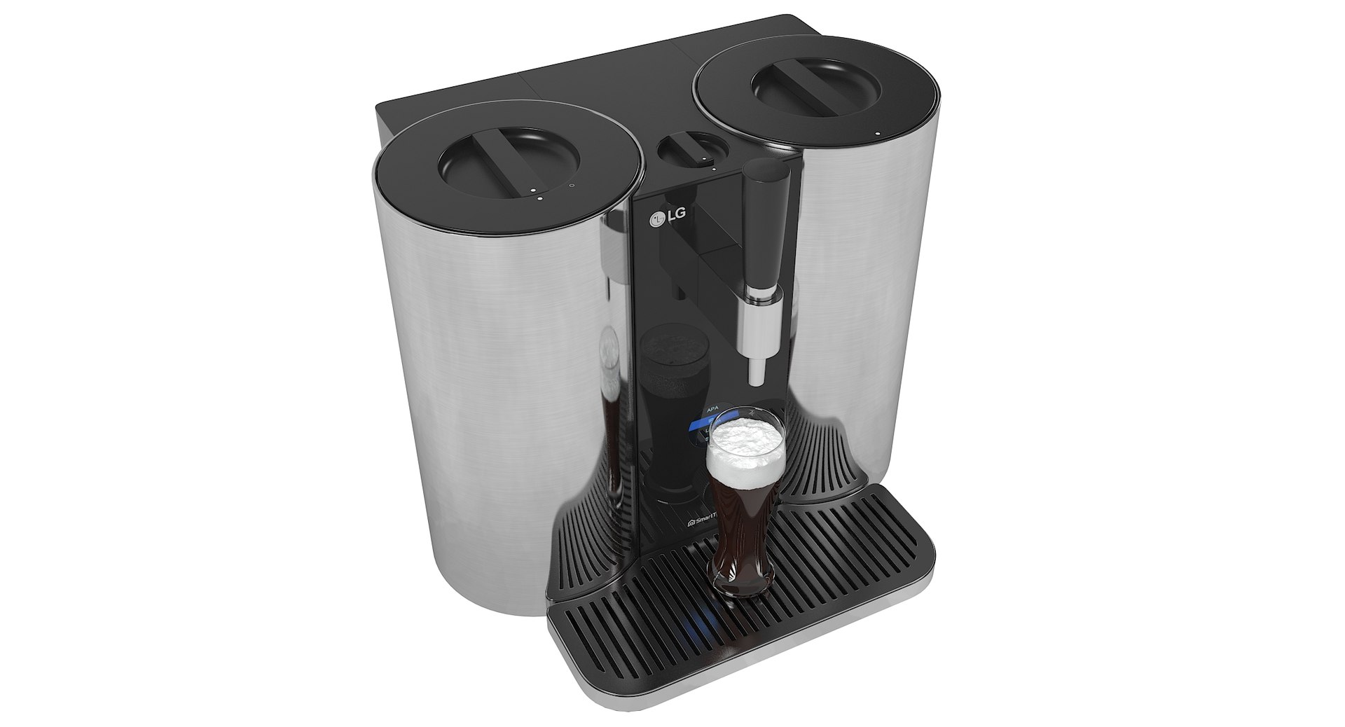 3D Model Lg Craft Beerbrewing Machine TurboSquid 1370477