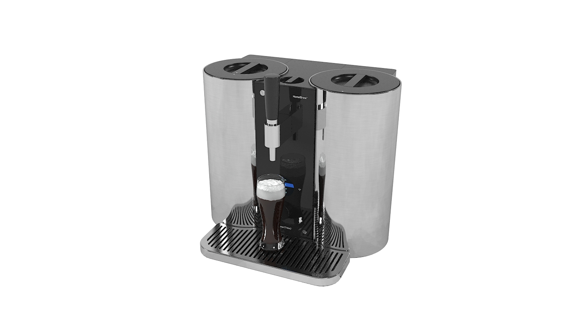 3D Model Lg Craft Beerbrewing Machine TurboSquid 1370477