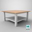 Coffee Table 3 - Bamboo-Pine Wood