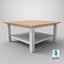 Coffee Table 3 - Bamboo-Pine Wood