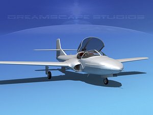 3d cessna t-37 tweet tweetybird