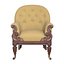 Sillón victoriano temprano de palisandro