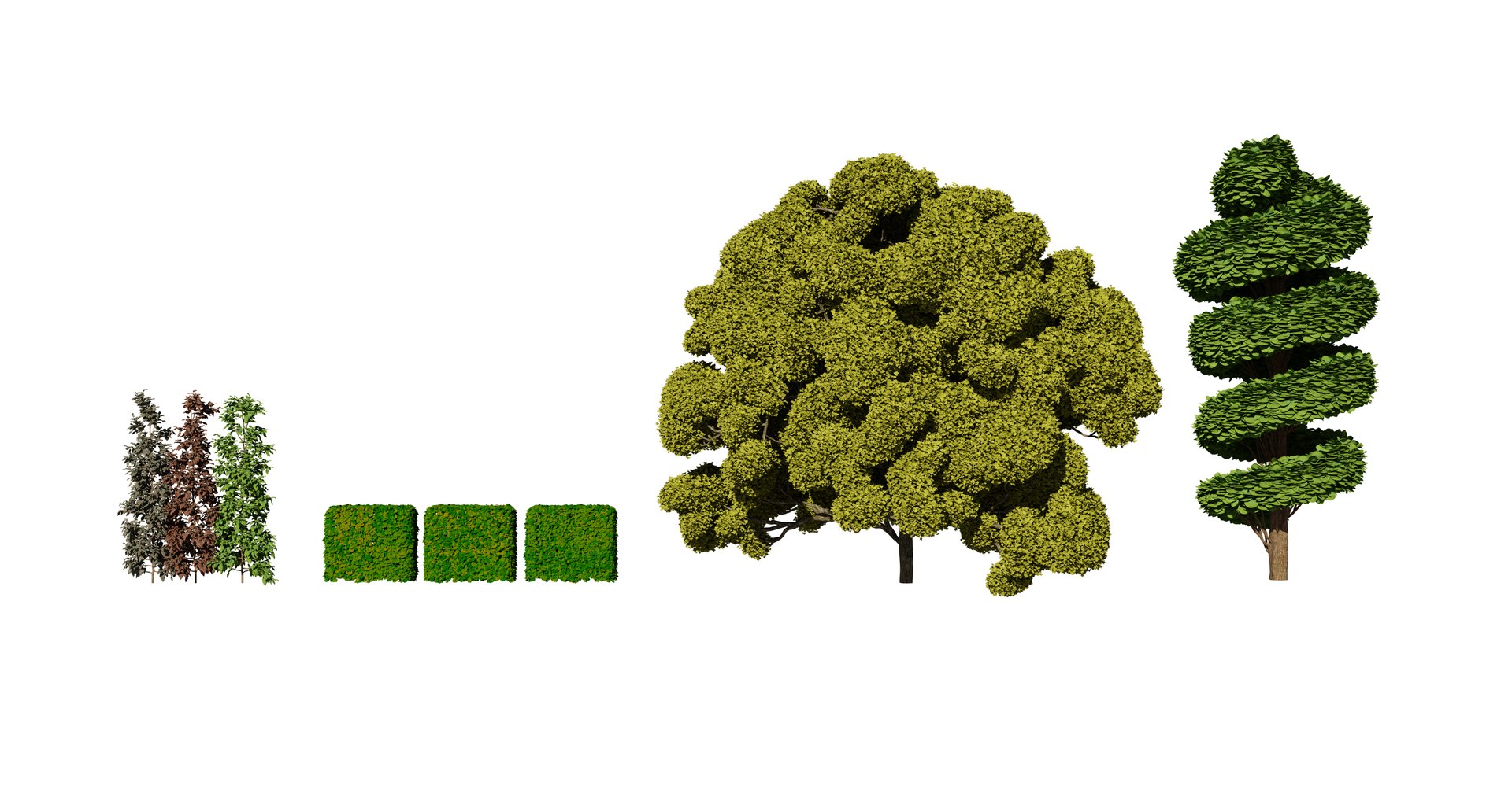 3D Tree Conifer Nature - TurboSquid 1582623