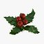 Mistletoe Sprig Holly