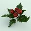 Mistletoe Sprig Holly