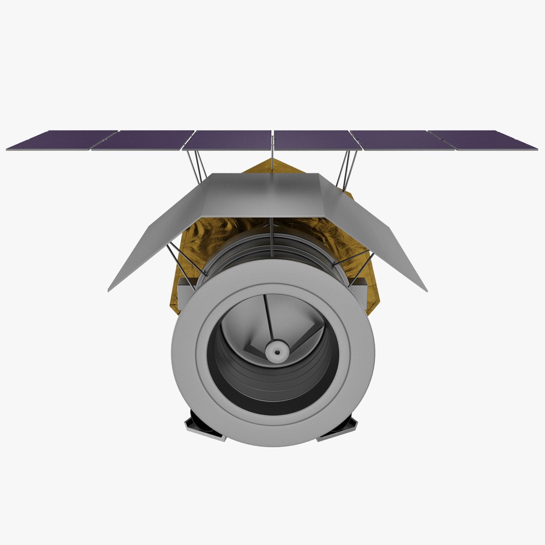 Akari Japan Astronomy Satellite 3d Model