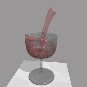 Wine Glass Cup Fill Animation