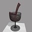 Animazione di riempimento bicchiere di vino