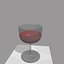 Animazione di riempimento bicchiere di vino