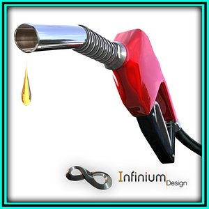 gas pump 3d model