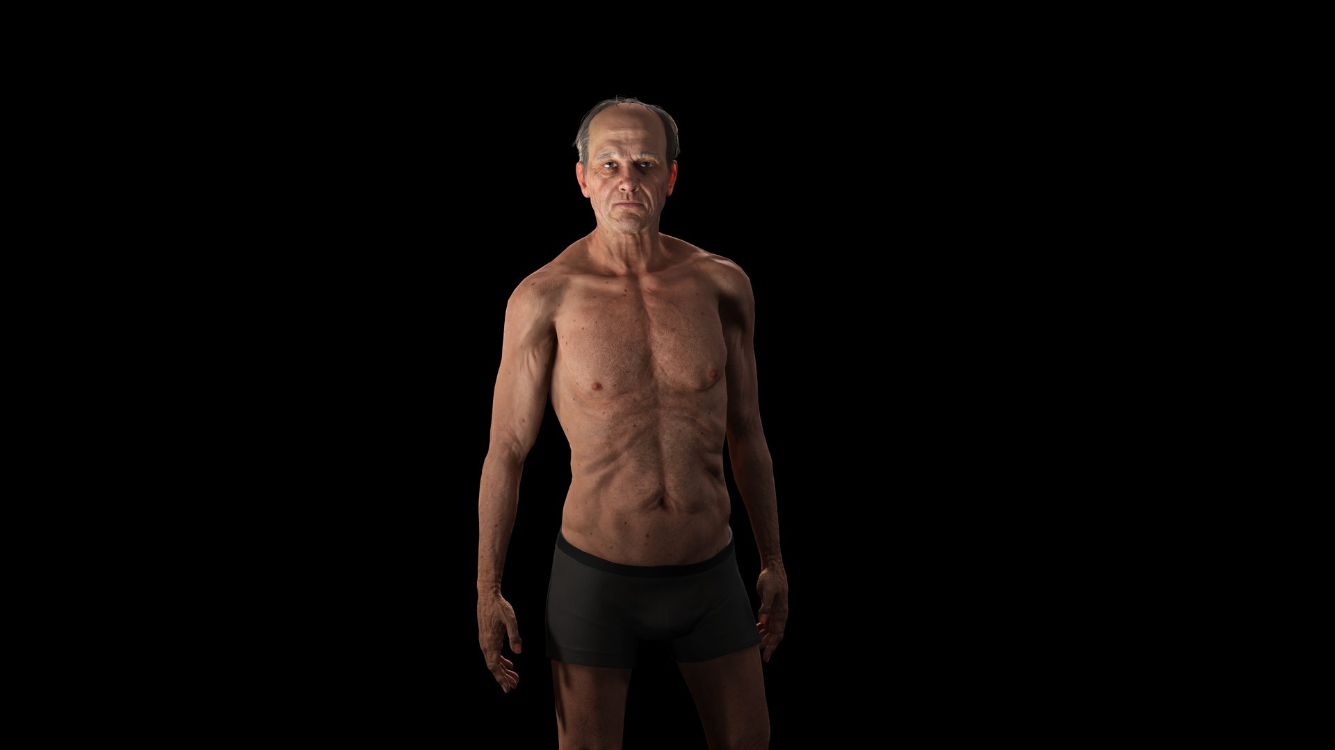 Old Male Fully Rigged 3D Model - TurboSquid 1959825