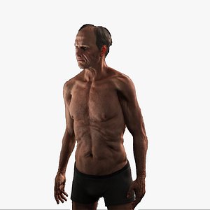 Old Male Fully Rigged