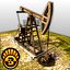 oil peak pump 3d model