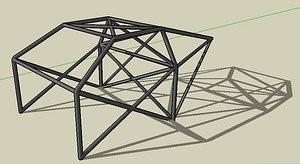 rollcage cars 3d model