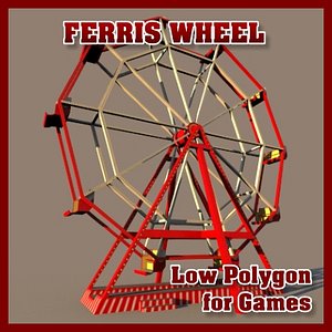 Low Polygon Ferris Wheel