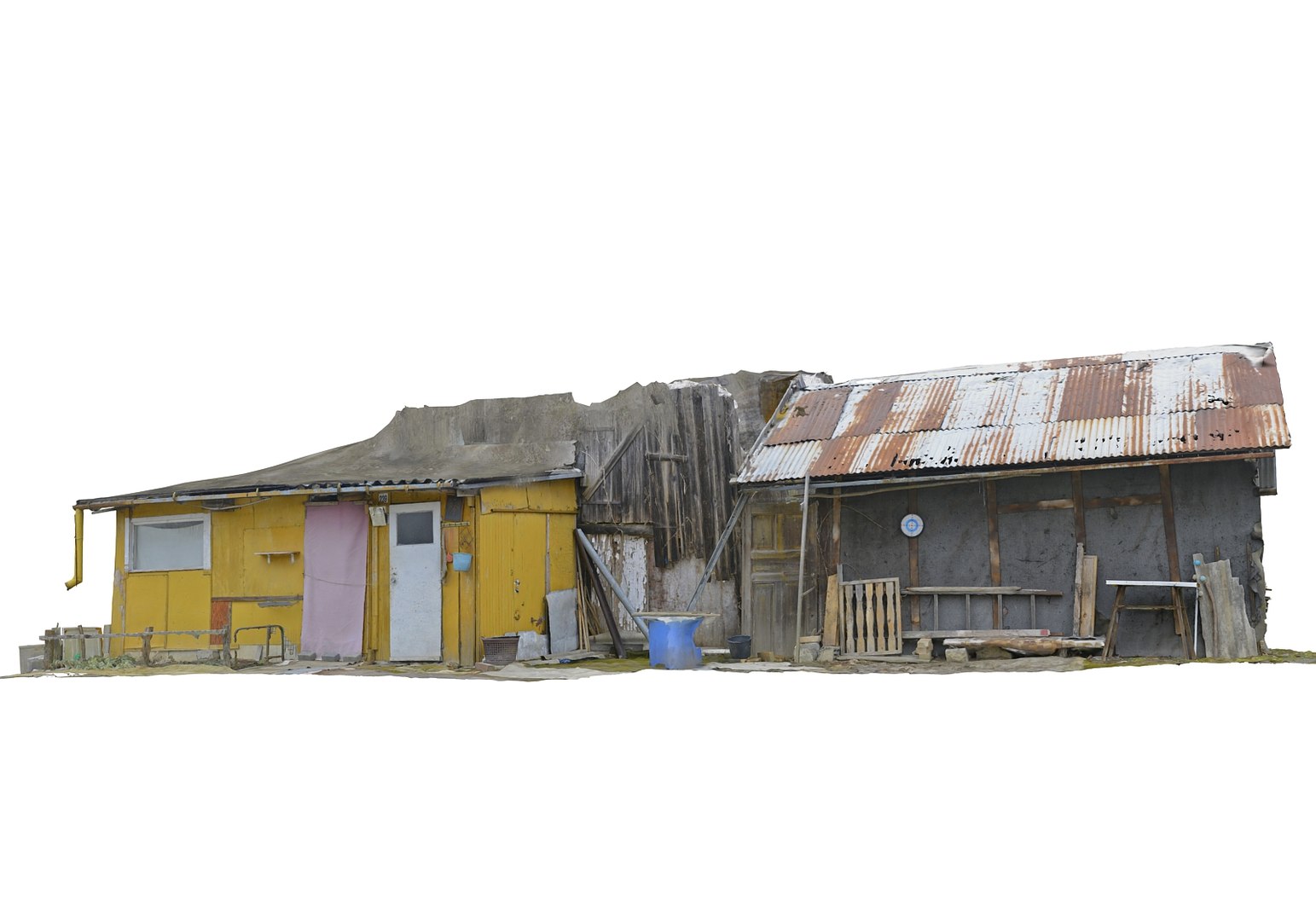 3D Model Slums Scan - TurboSquid 1712818