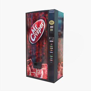 Vending machine Mr Crisper 3D model