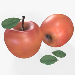 3D Apple Red Stell Agro