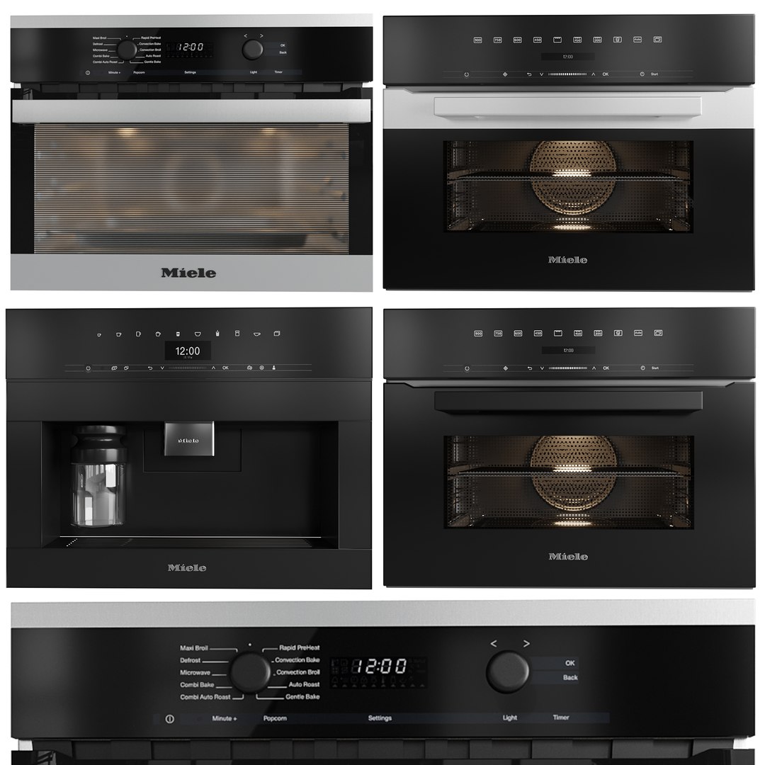 3D Miele Appliance Collection Vol 03 - TurboSquid 1837473