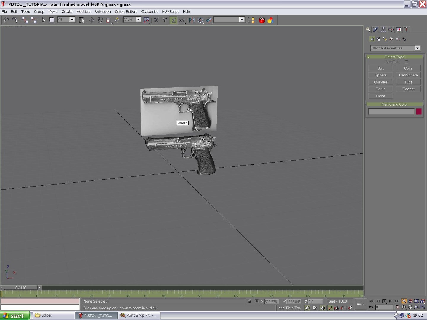 Free Desert Eagle Pistol 3d Model