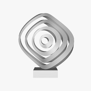 Abstract model for 3d printing