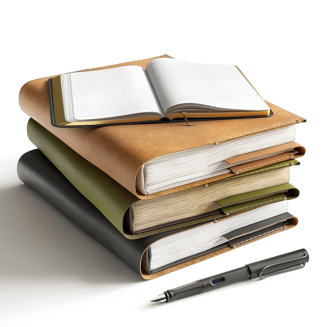 Leather planner 3D https://p.turbosquid.com/ts-thumb/K5/94eszD/GM/4/jpg/1669170834/1920x1080/fit_q87/852ec5ee3d8421c7a3de7cfcd677d5d4d2739266/4.jpg