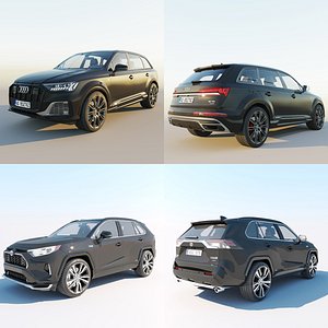Audi Q7 2020 vs Raw 4 2021