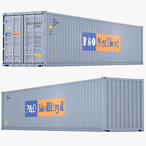 3D p o nedlloyd container model