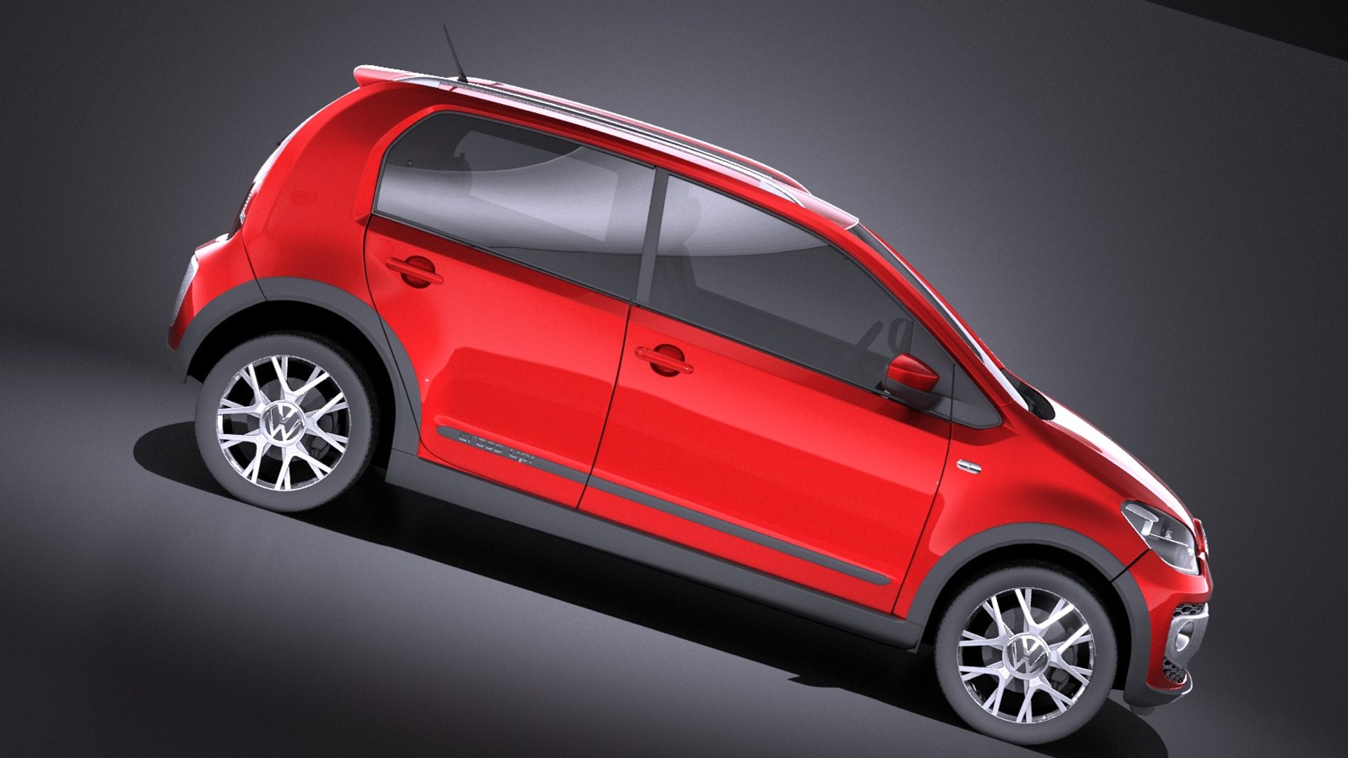 3D 2016 Volkswagen Cross - TurboSquid 1266317