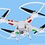 ビデオカメラV2付きRC Quadroヘリコプター