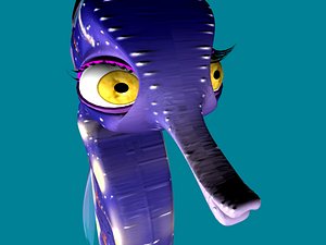 3d sea horse