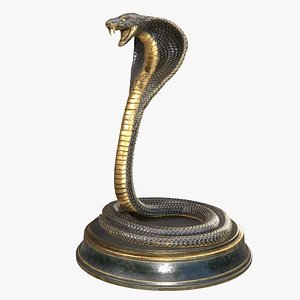 Snake Cobra Sculpture model