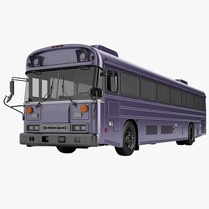 prison bus 2000 3D