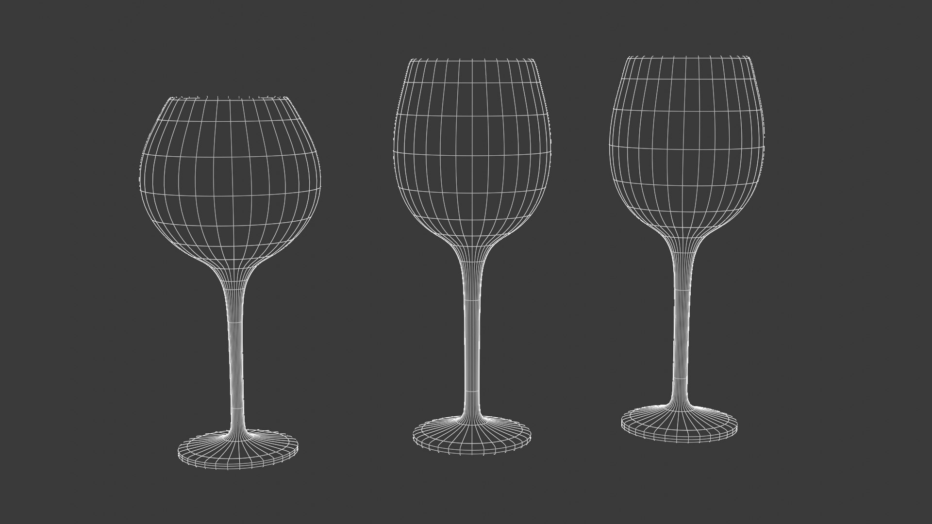 3D Wine Glass Model - TurboSquid 2000594