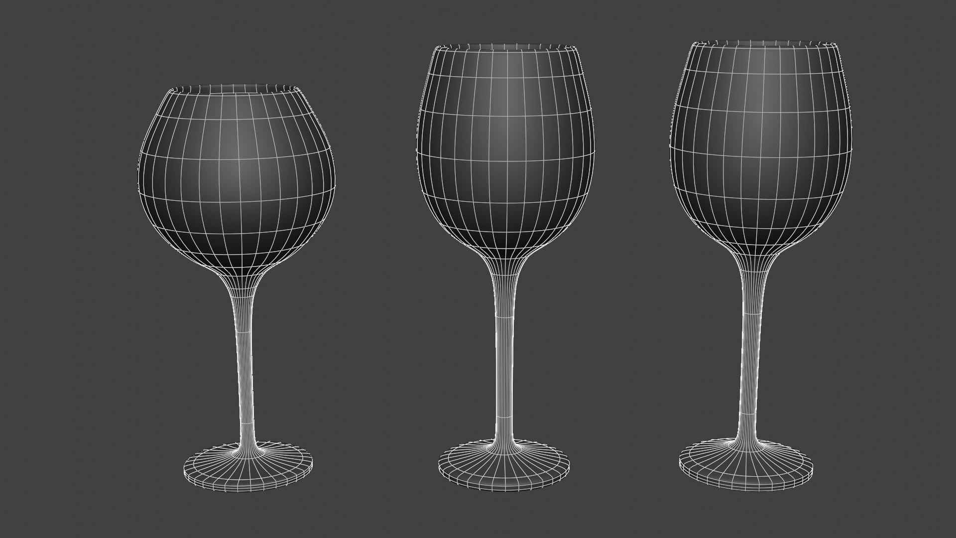 3D Wine Glass Model - TurboSquid 2000594