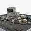 3D rooftop hvac systems model